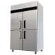 4 Door Commercial Fridge/ Freezer s/steel